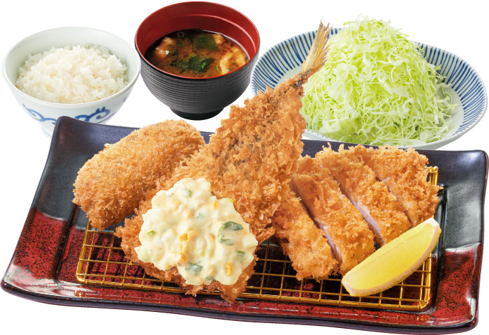 長崎産あじふらい御膳