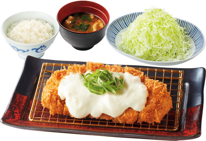 5種のチーズロースかつ御膳