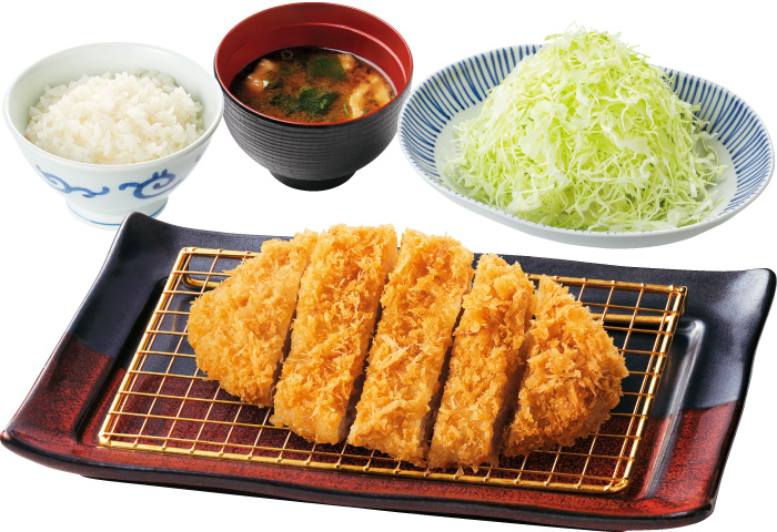 ロースかつランチ