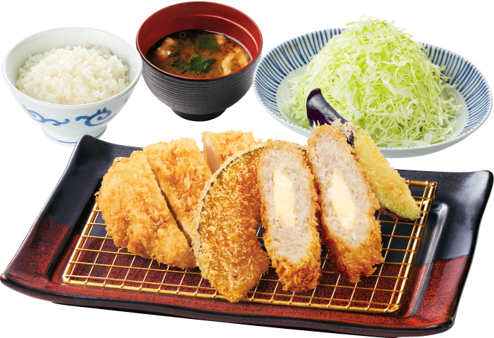 盛り合わせかつ御膳