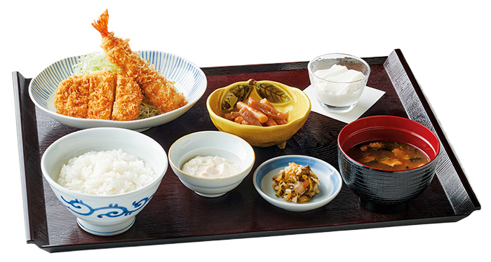 お気軽ヒレかつ御膳