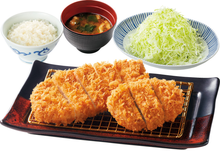 ロースとヒレかつ御膳