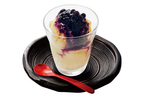 食べるミルクセーキ ブルーベリー