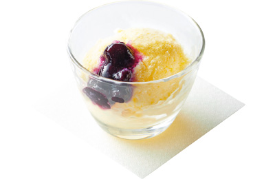 食べるミルクセーキ ブルーベリー