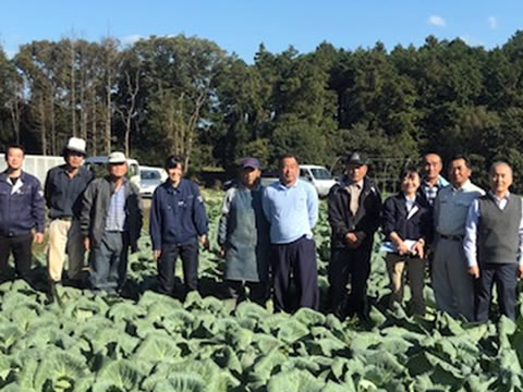 「茨城中央園芸」の皆さん