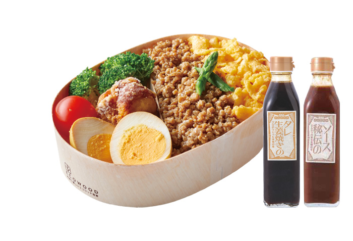 ひき肉のそぼろ丼弁当