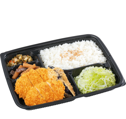 ロースとチキンかつ弁当